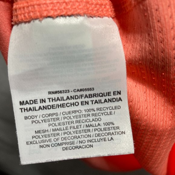 NIKE Dri-Fit Women's Orange Creamsicle Tank Top Racerback Women's Medium - Picture 13 of 15